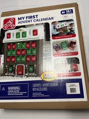 Step2 My First Advent Calendar -Holiday Playset